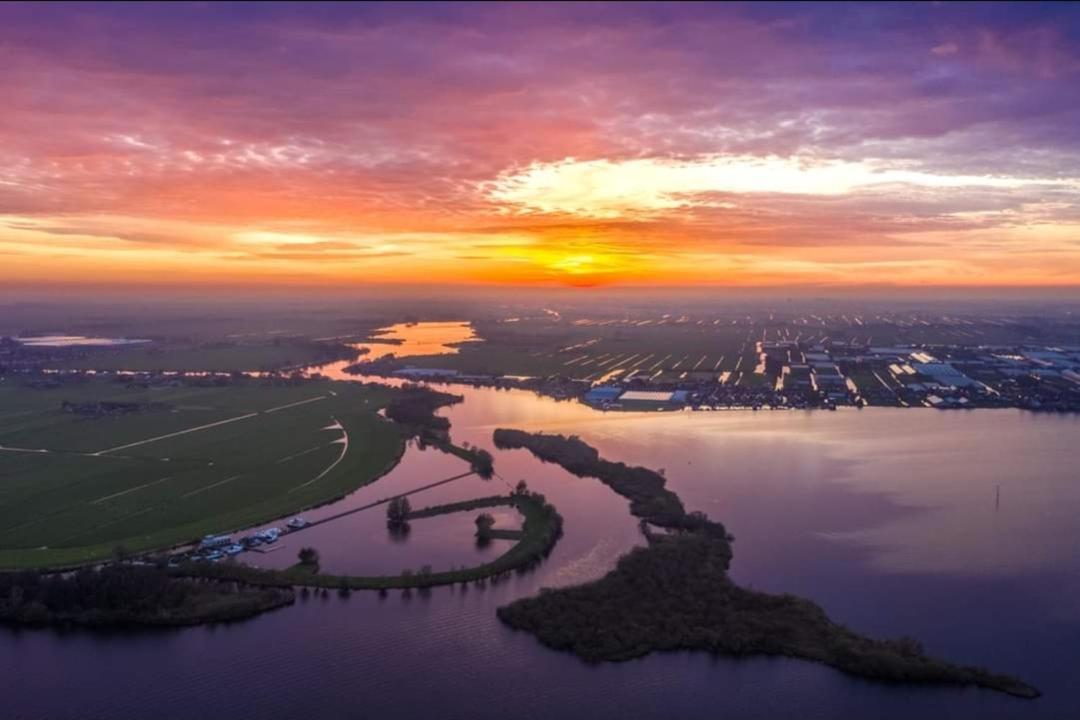 Boathouse At Unescco Fort And Magnificent Lake-View Roelofarendsveen Exterior foto